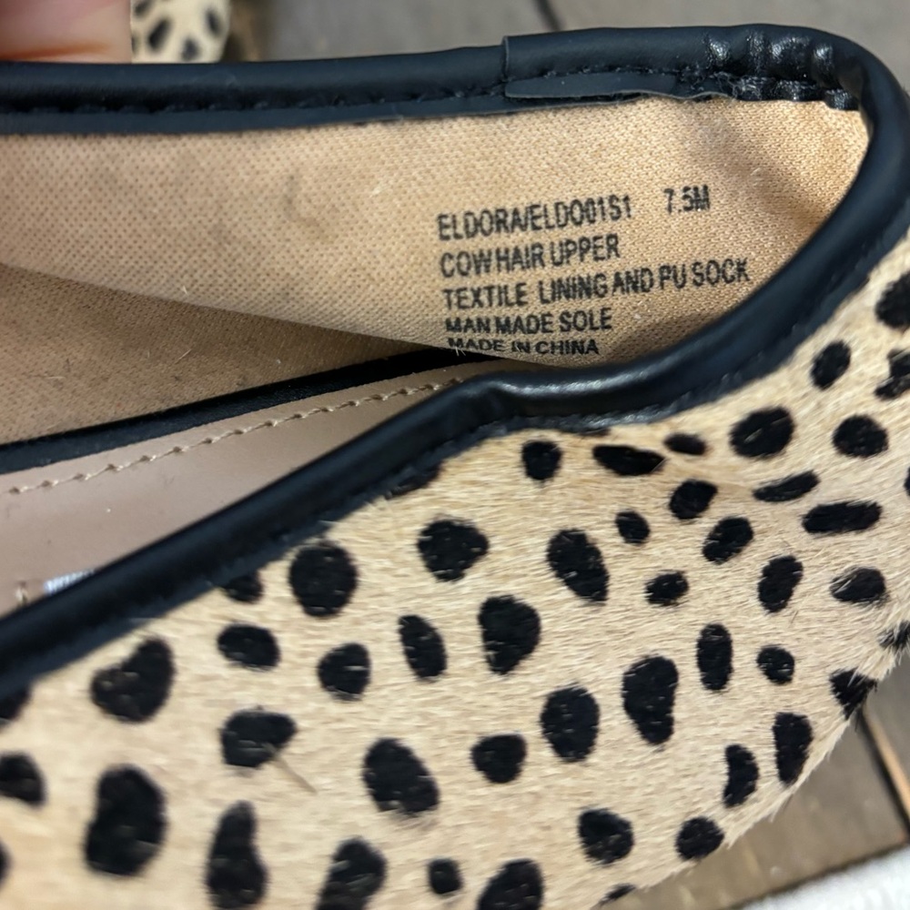 NWOB | Steve Madden Leopard Print Ballet Flats - Picture 3 of 3
